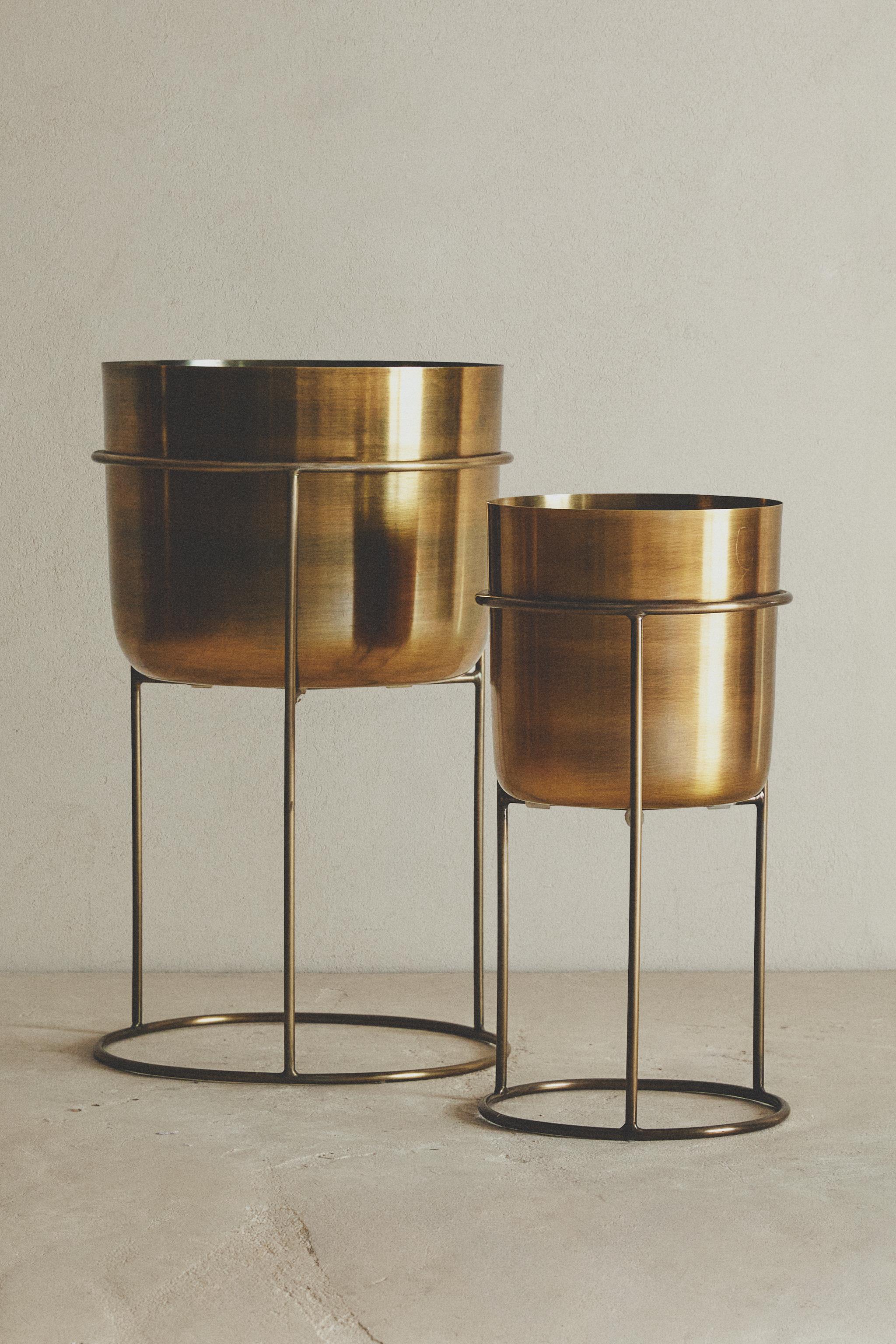 GOLD PLANTER